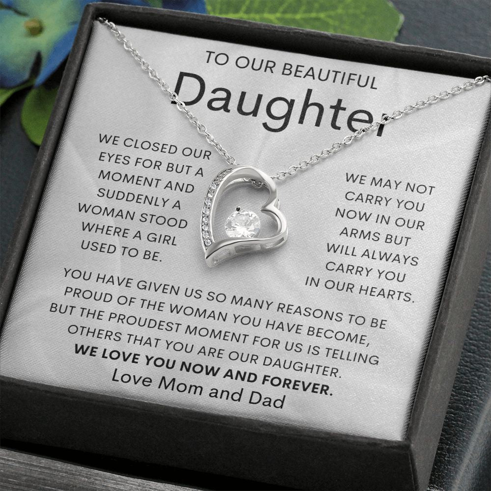 To Our Beautiful Daughter | Forever Love Necklace