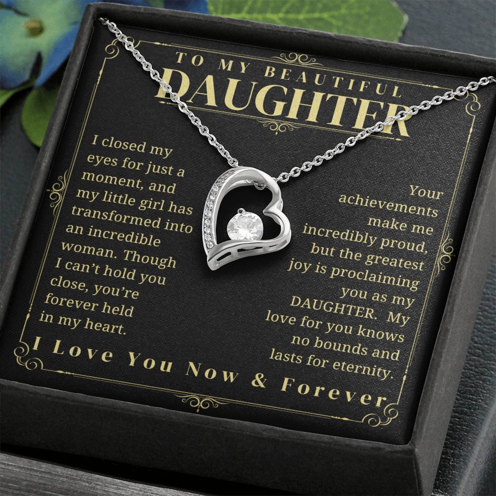 To My Daughter - Daughter Birthday - Graduation Gift - Daughter gift - Mother Daughter Gift - Father Daughter Gift - Daughter Birthday