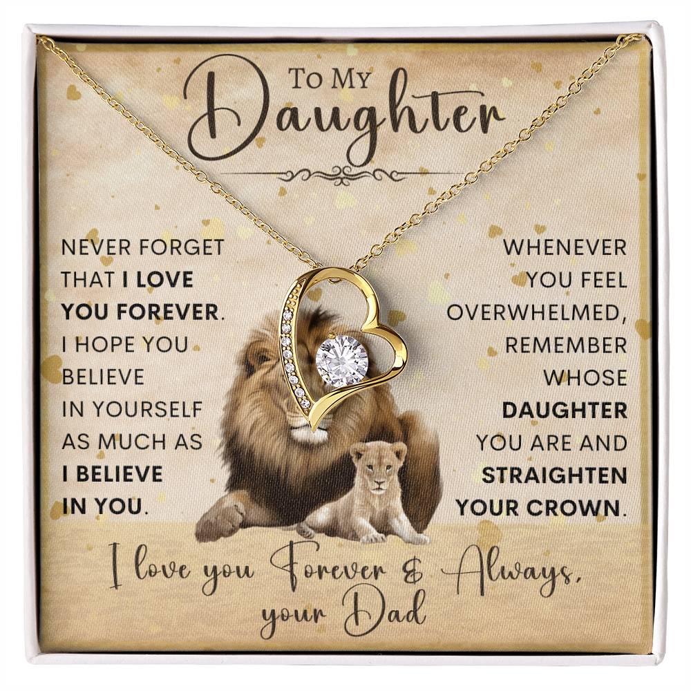 To My Daughter Love Dad