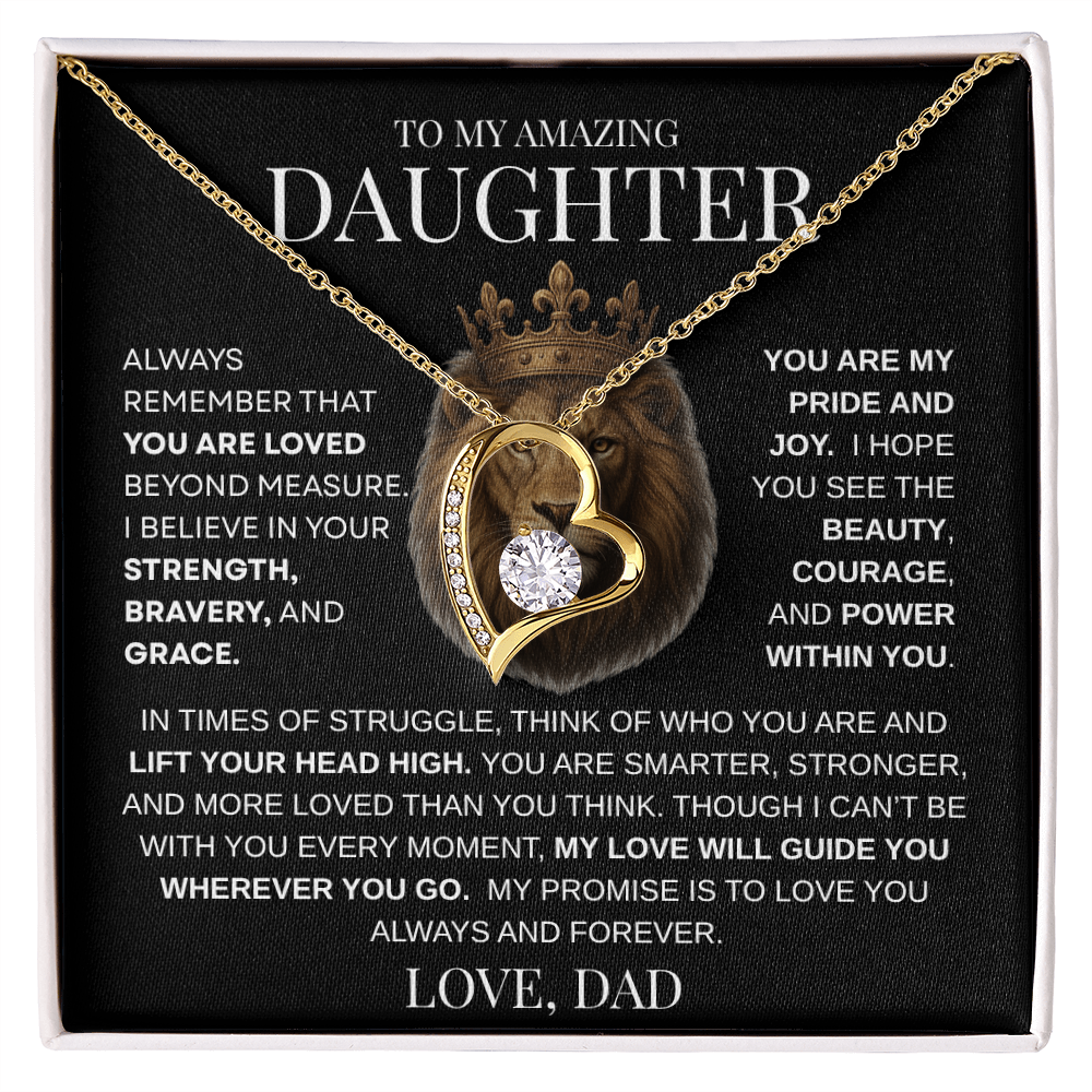To My Daughter | Forever Love Necklace