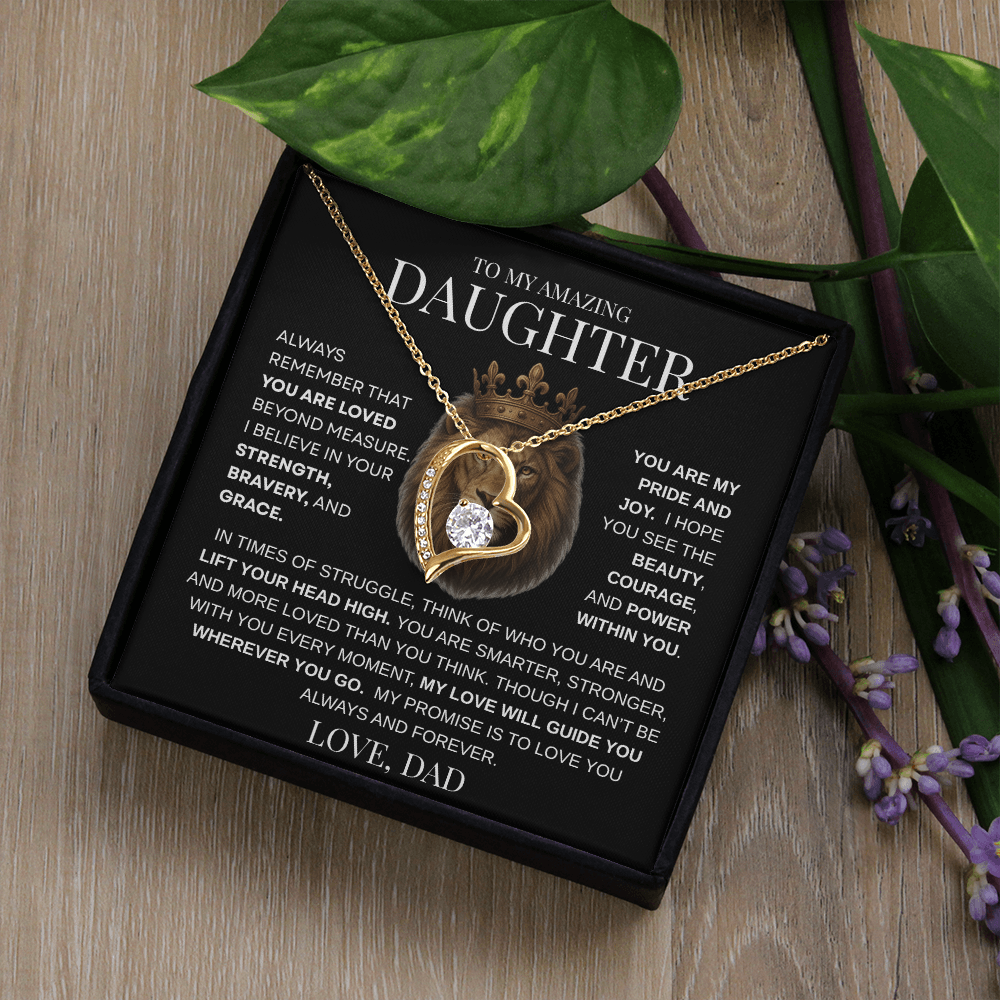 To My Daughter | Forever Love Necklace