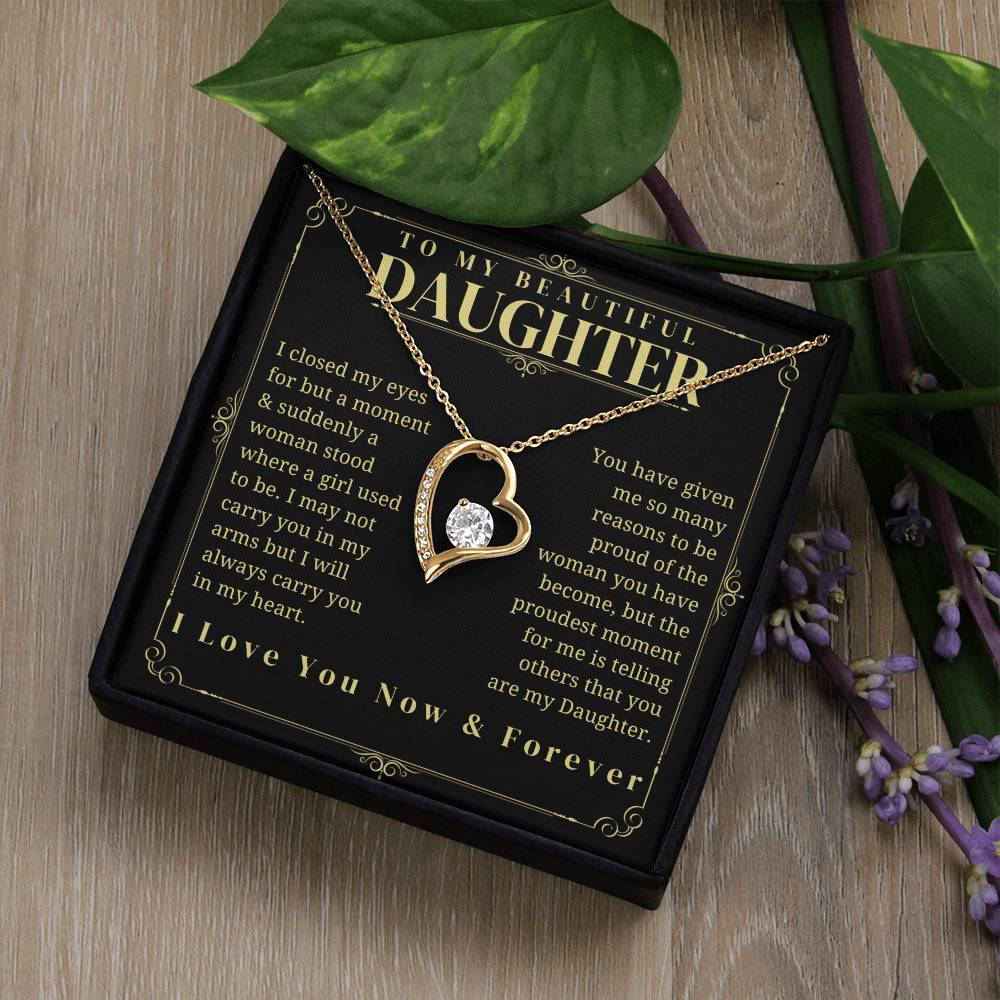 To My Daughter - Daughter Birthday - Graduation Gift - Daughter gift - Mother Daughter Gift - Father Daughter Gift - Christmas Gift