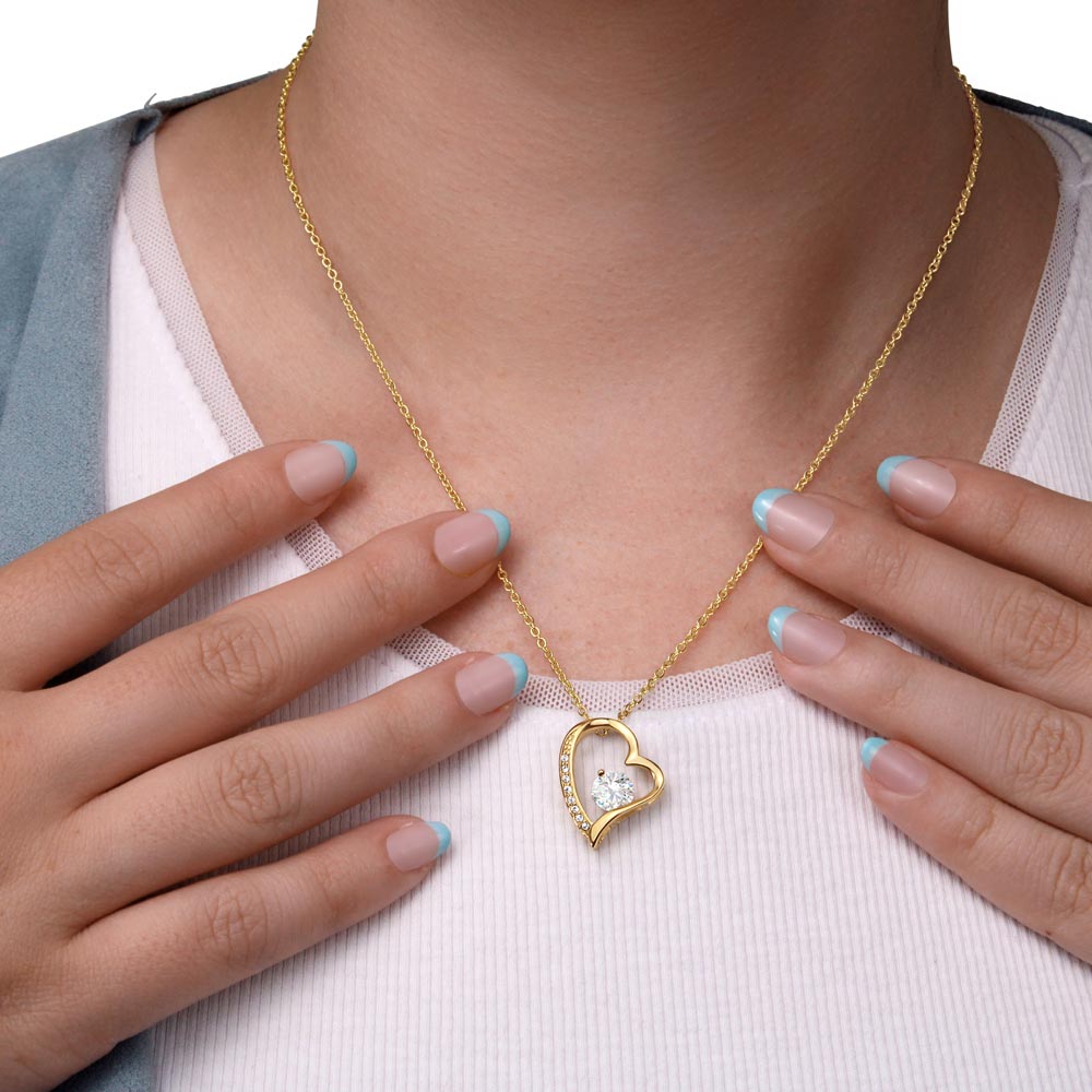 Gift for Wife | Forever Love Necklace | Never Forget I Love You
