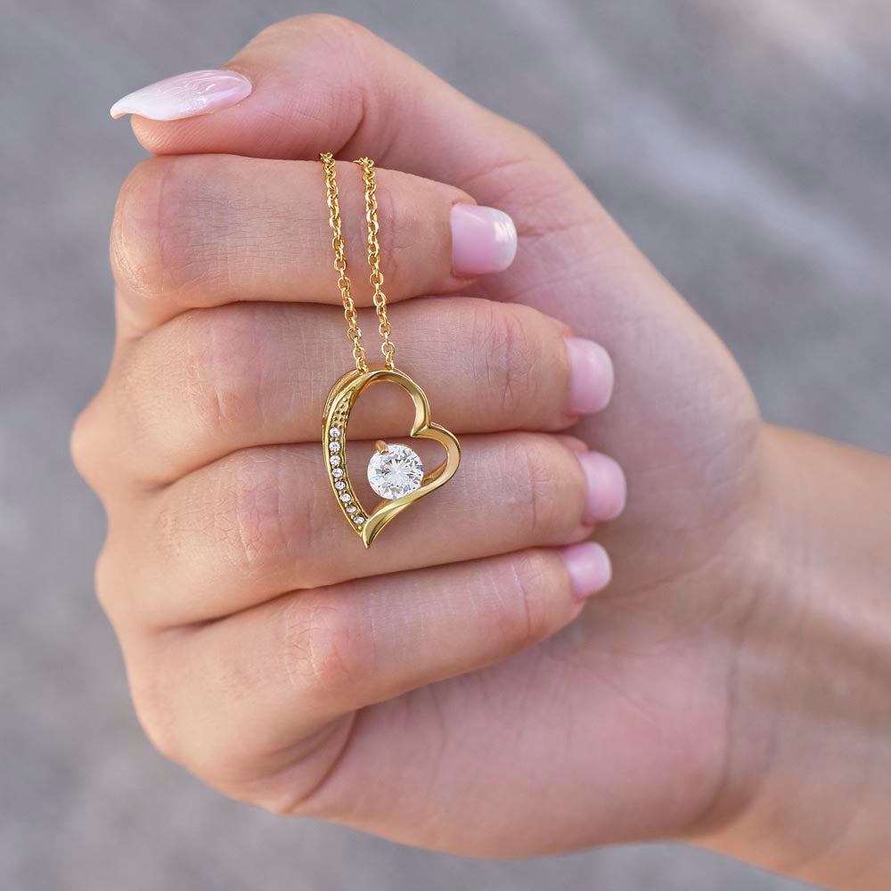 Gift for Wife | Forever Love Necklace | Never Forget I Love You