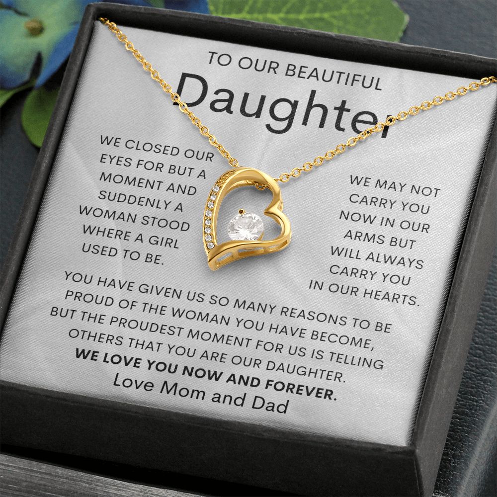To Our Beautiful Daughter | Forever Love Necklace