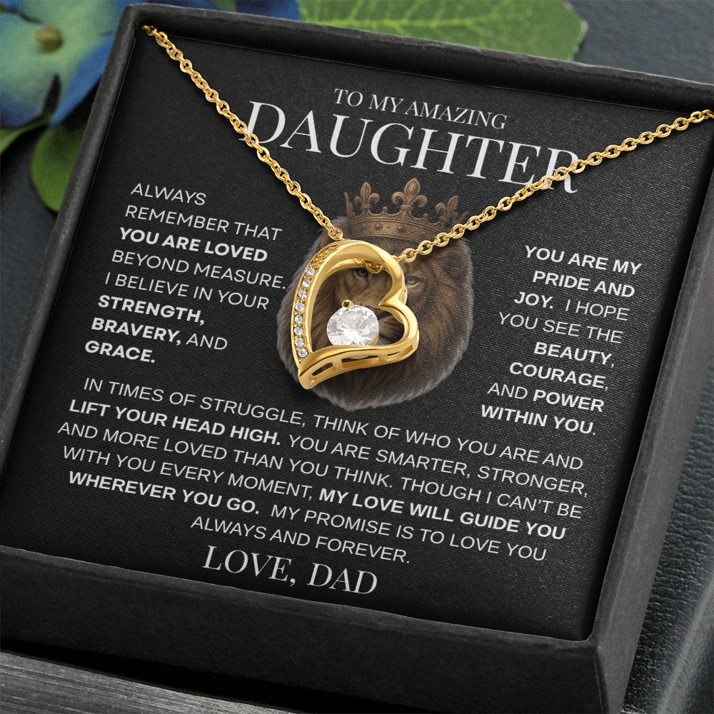 To My Daughter | Forever Love Necklace