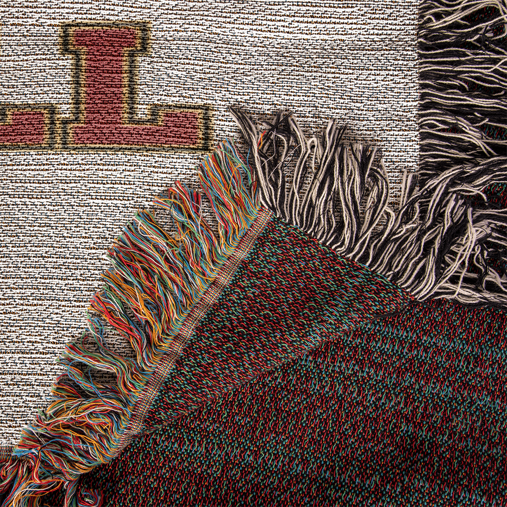 San Francisco Football Woven Throw Blanket