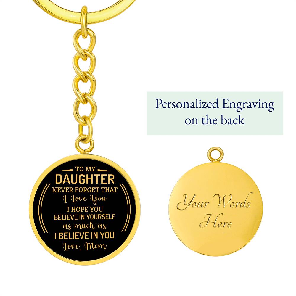 To My Daughter, Daughter Necklace, Daughter Birthday, Daughter Christmas Gift, Daughter Gift Ideas, Mother Daughter Gift