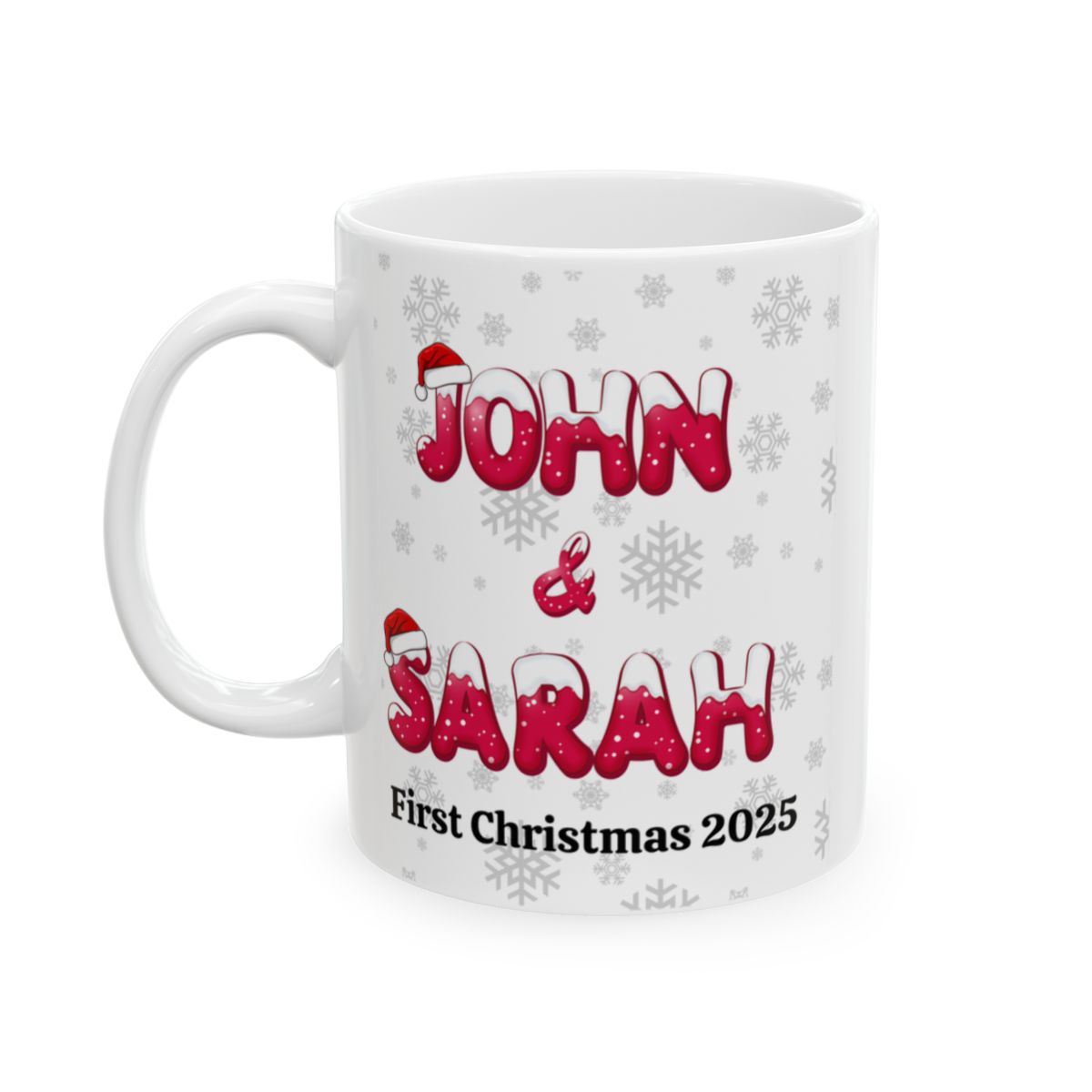 Personalized Ceramic Mug, (11oz, 15oz)