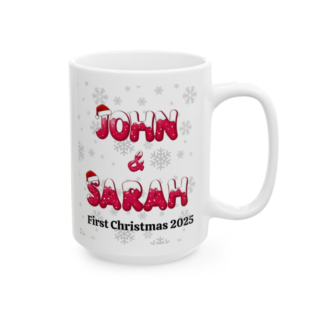 Personalized Ceramic Mug, (11oz, 15oz)