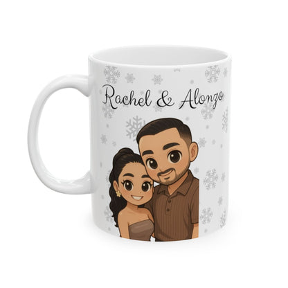 Personalized Ceramic Mug, (11oz, 15oz)