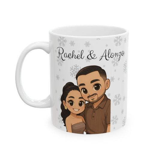 Personalized Ceramic Mug, (11oz, 15oz)