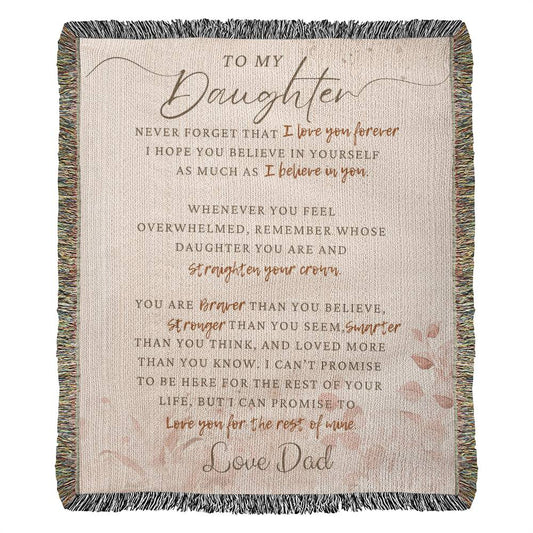 Heirloom Artwork Woven Blanket (Portrait)