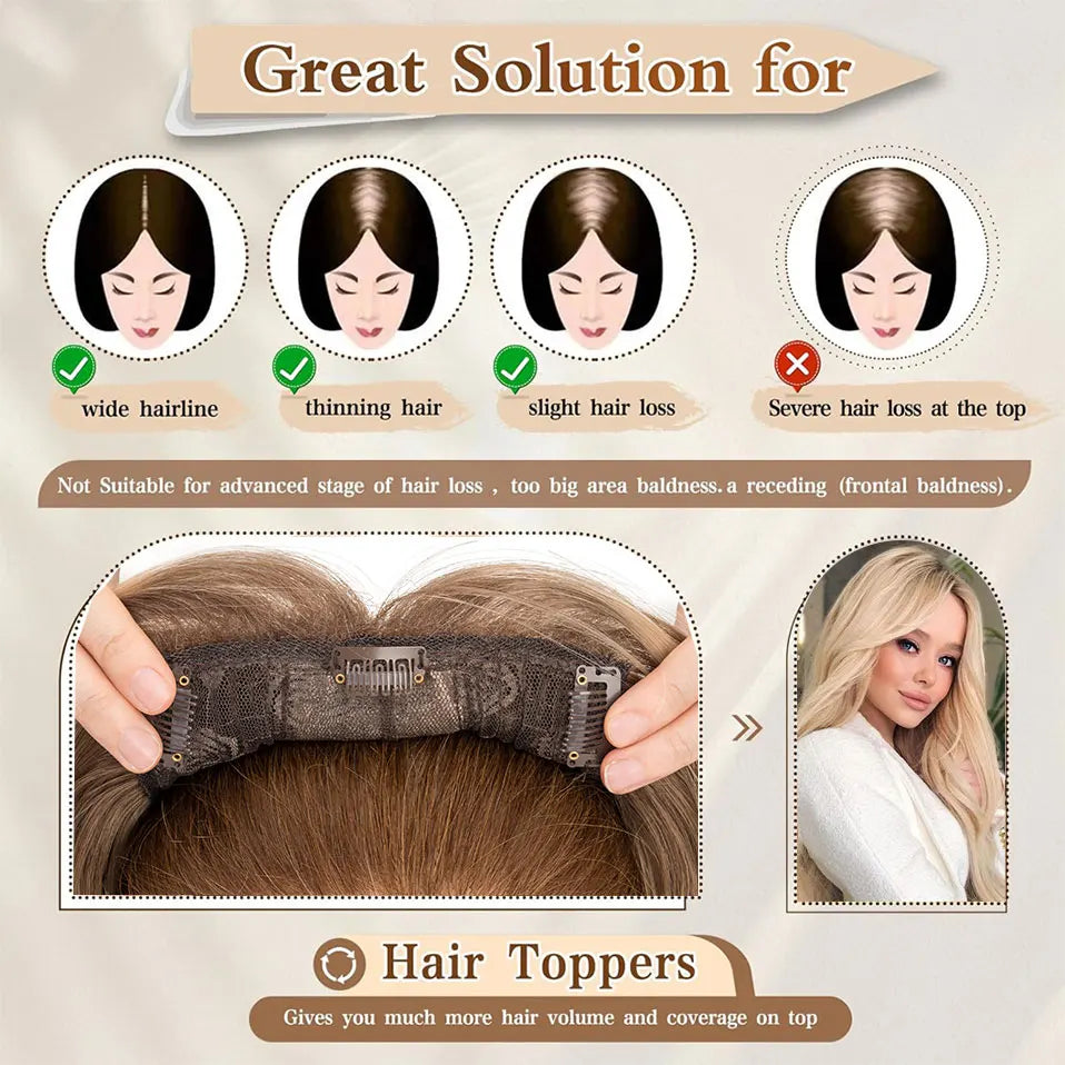 NavaShai Glamour Waves Hair Topper