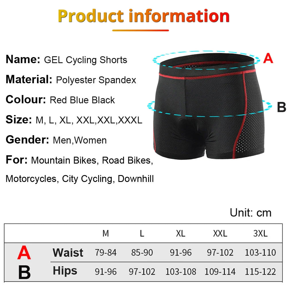 Cool Comfort Cycling Shorts