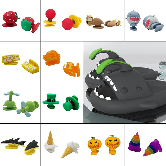 Glow-in-the-Dark Shark Slides