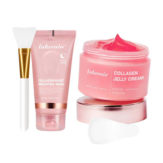 NavaGlow Collagen Face Mask Set