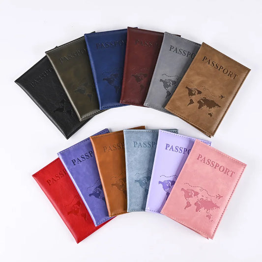 NavaShai Vibrant Travel Passport Holder