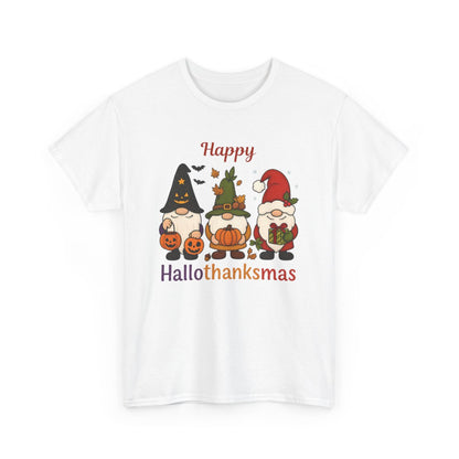 Happy Hallothanksmas Sweatshirt, Halloween Gift For Women ,Christmas Sweatshirt, Cute Halloween Sweater, Colorful Halloween Sweatshirt