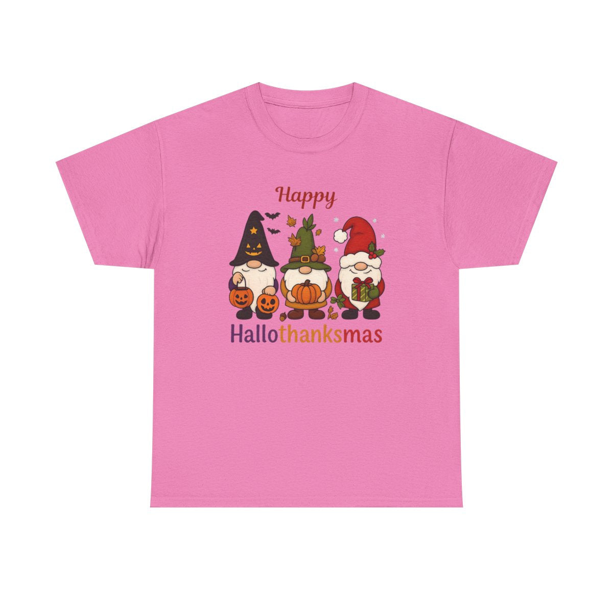 Happy Hallothanksmas Sweatshirt, Halloween Gift For Women ,Christmas Sweatshirt, Cute Halloween Sweater, Colorful Halloween Sweatshirt