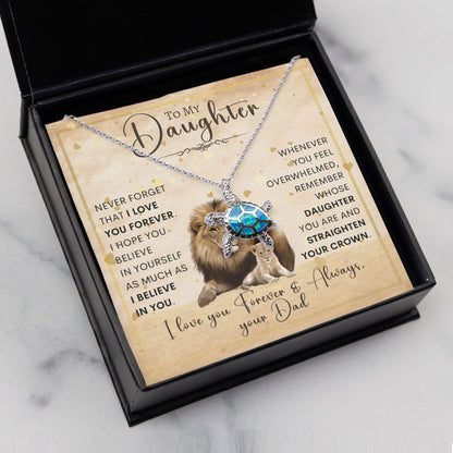 Opal Turtle Necklace