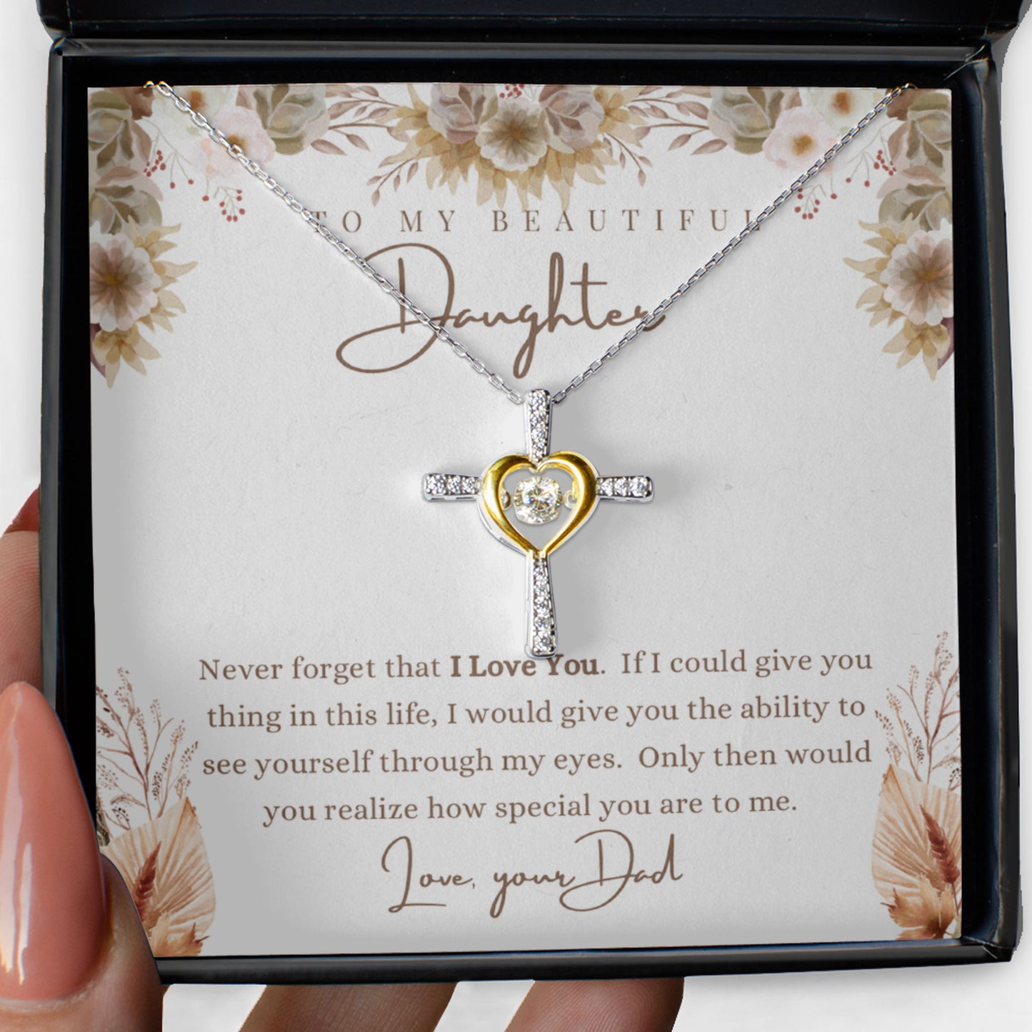 Cross Dancing Necklace