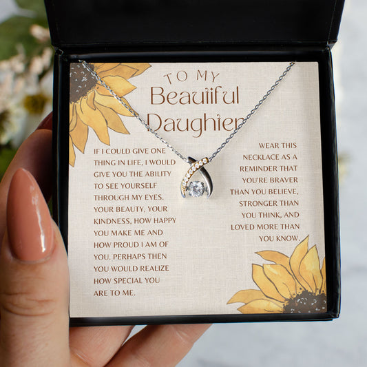 Wishbone Dancing Necklace
