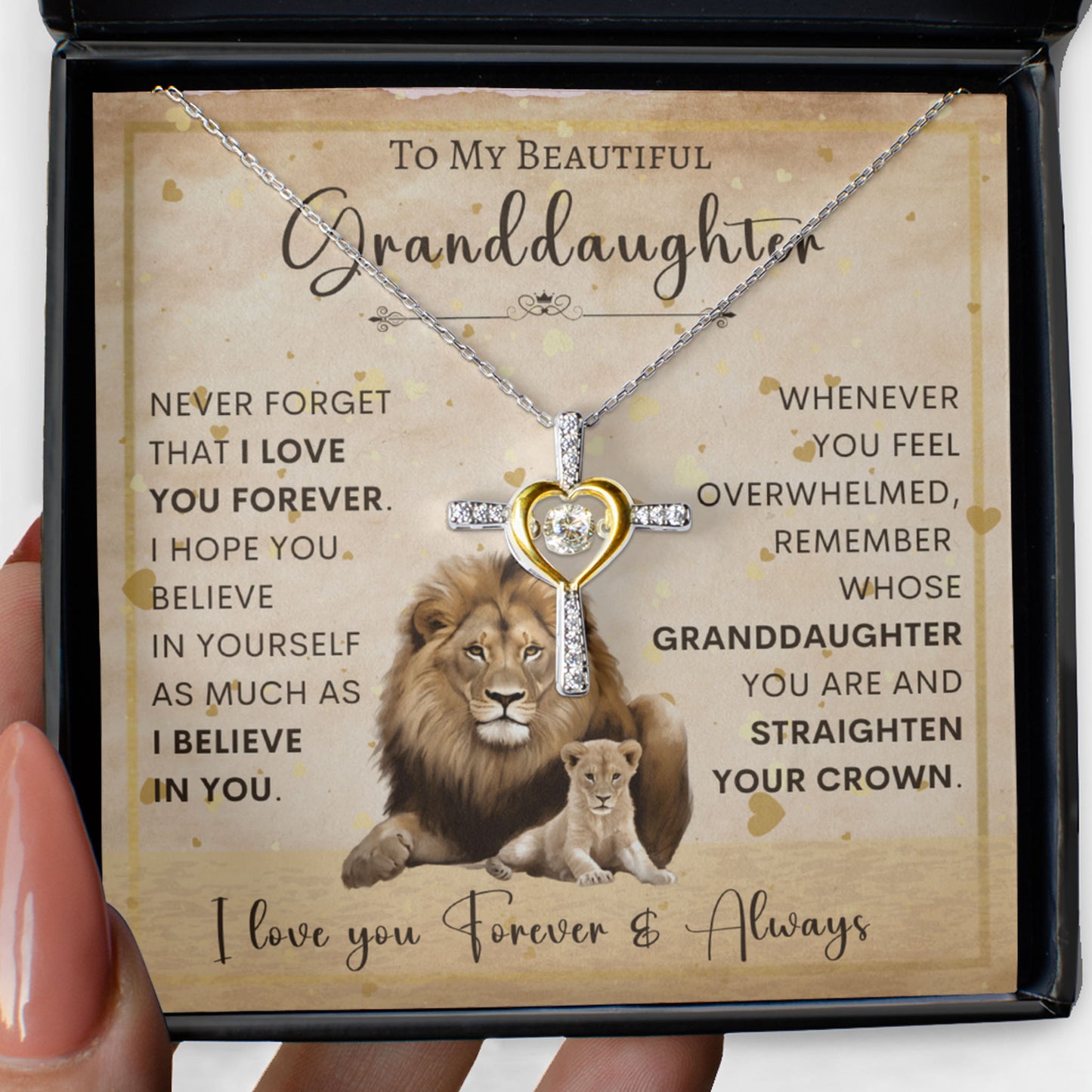 Cross Dancing Necklace