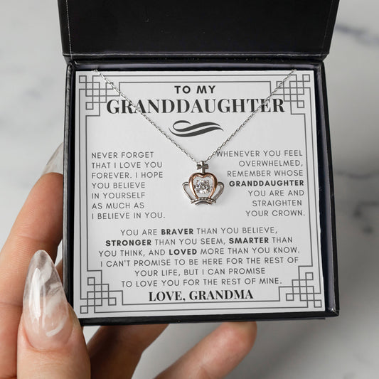 Crown Pendant Necklace