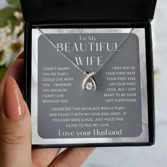 Wishbone Dancing Necklace