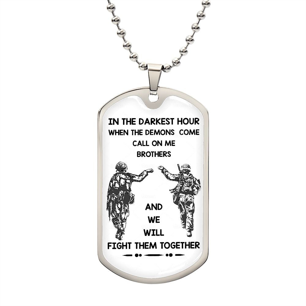 DARKEST HOUR DOG TAG