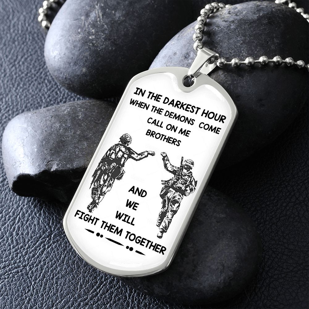 DARKEST HOUR DOG TAG