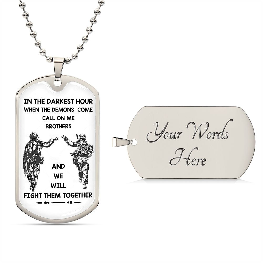 DARKEST HOUR DOG TAG