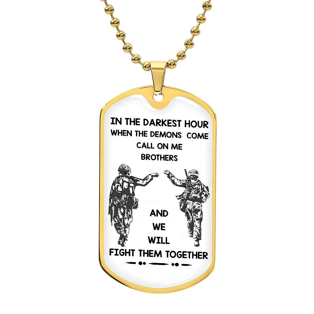 DARKEST HOUR DOG TAG