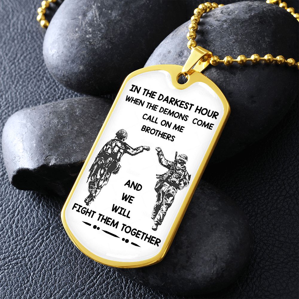 DARKEST HOUR DOG TAG