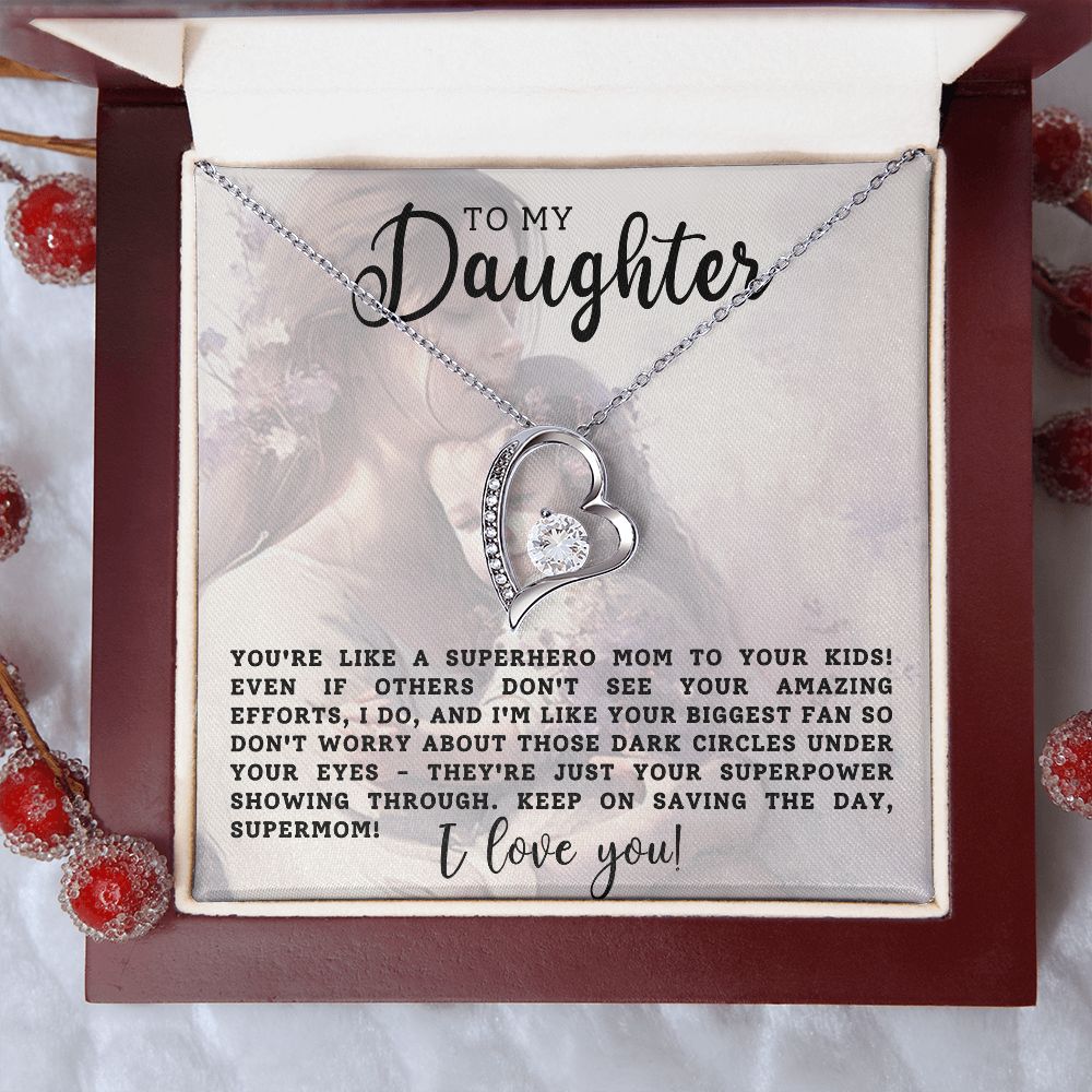 To My Daughter | Forever Love Necklace