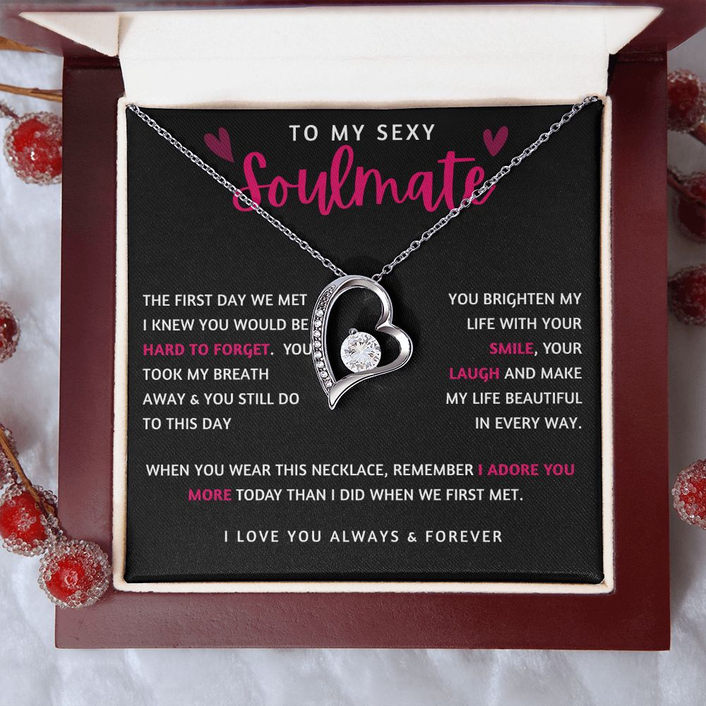 To My Soulmate | Eternal Hope Necklace | I Adore You More