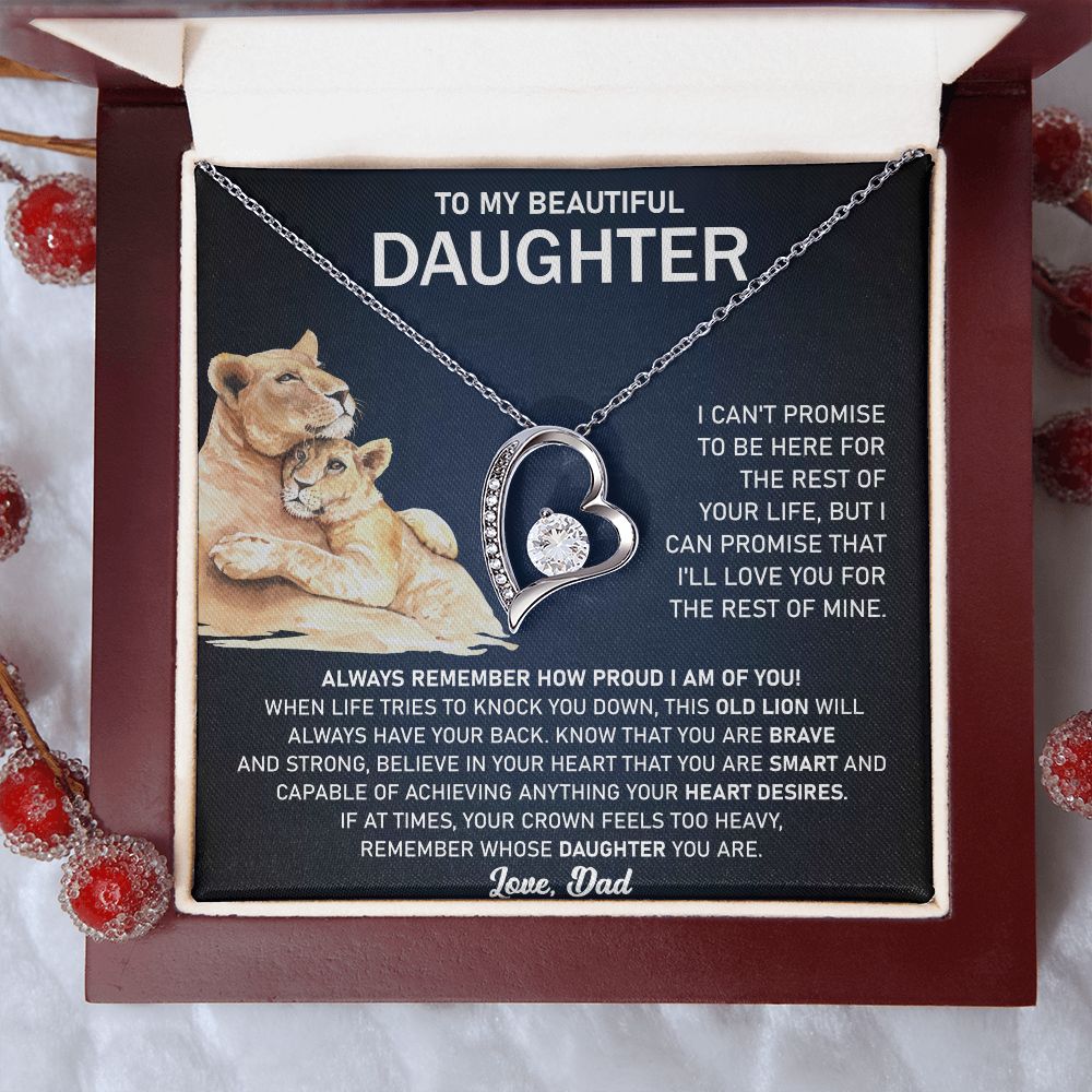 TO MY BEAUTIFUL DAUGHTER | Daughter Birthday, Gift From Dad, Dad To Daughter Gift, Daughter Father Gift