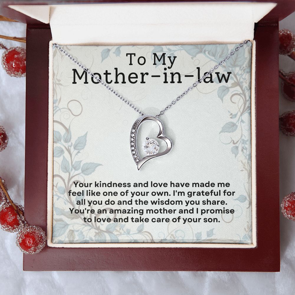 To My Mother-in-Law | Forever Love Necklace