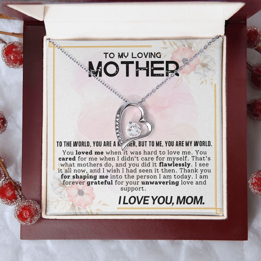 To My Loving Mother | Forever Love Necklace