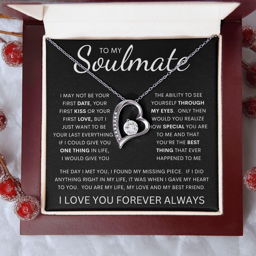 To My Soulmate | Forever Love Necklace