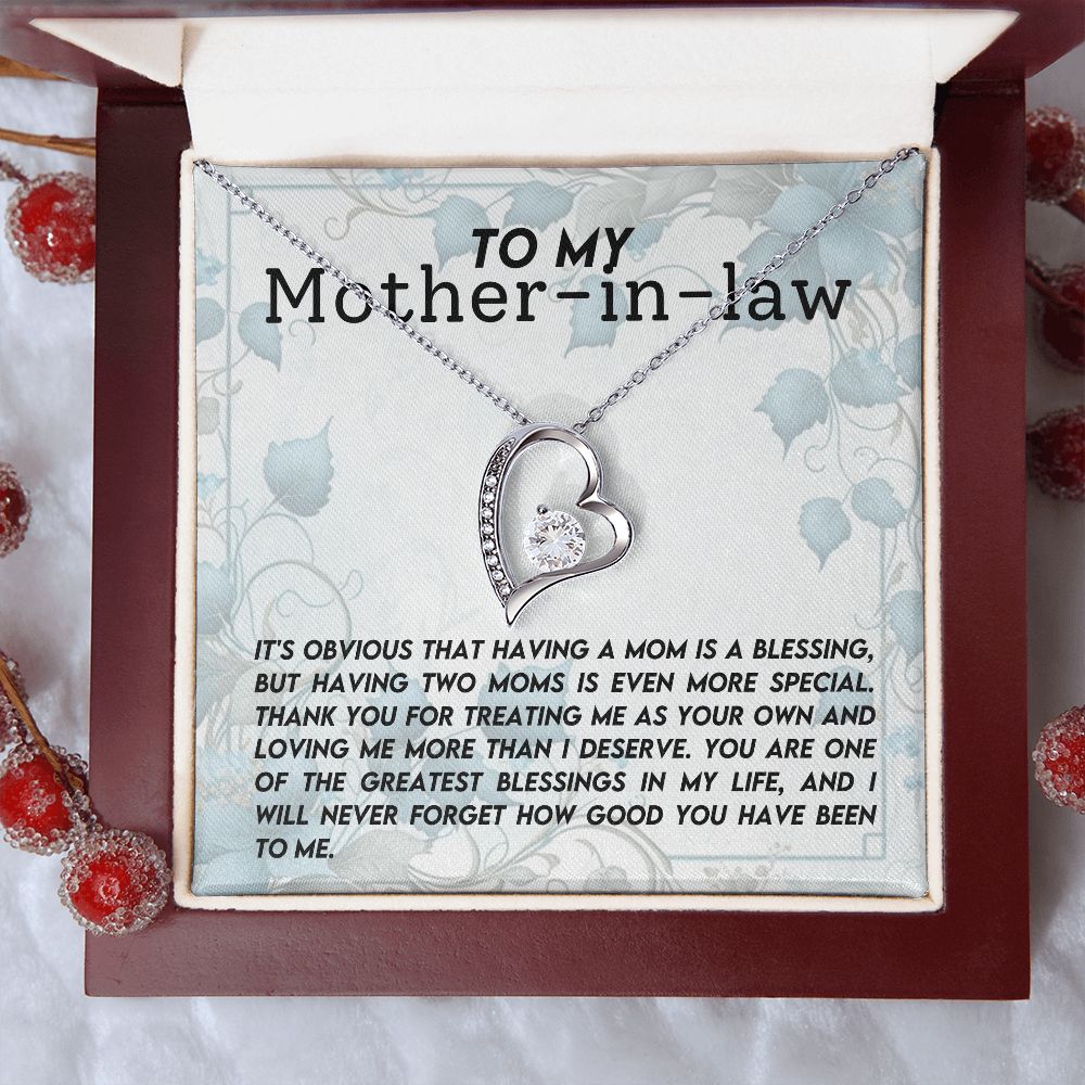 To My Mother-in-Law | Forever Love Necklace