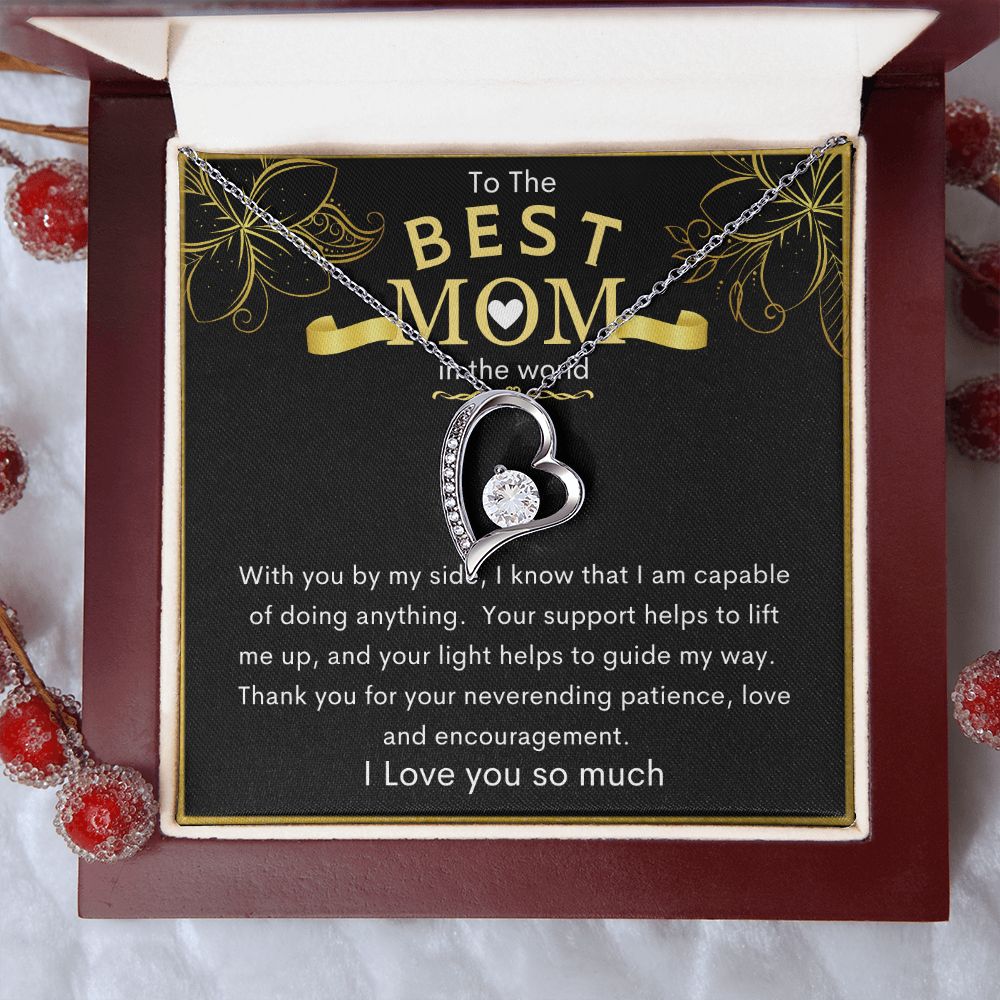 To the Best Mom in the World | Forever Love Necklace