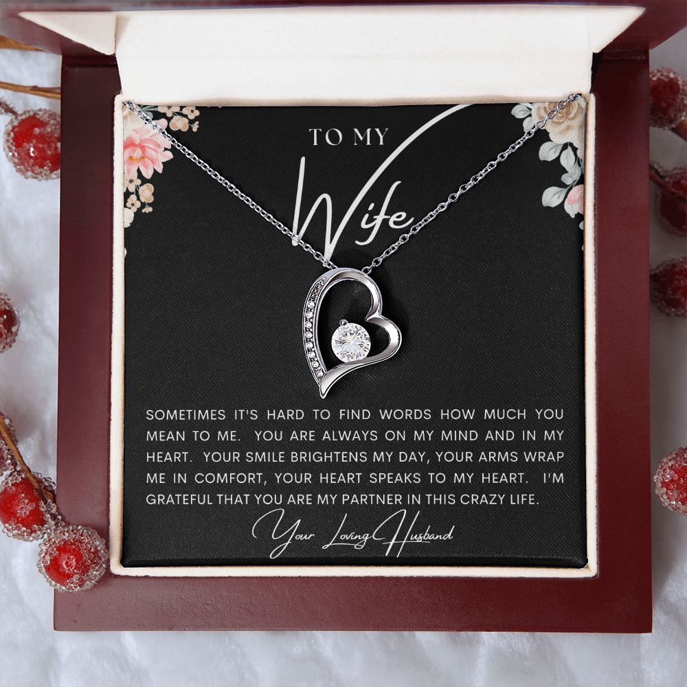 TO MY WIFE | Forever Love Necklace | PARTNER IN LIFE