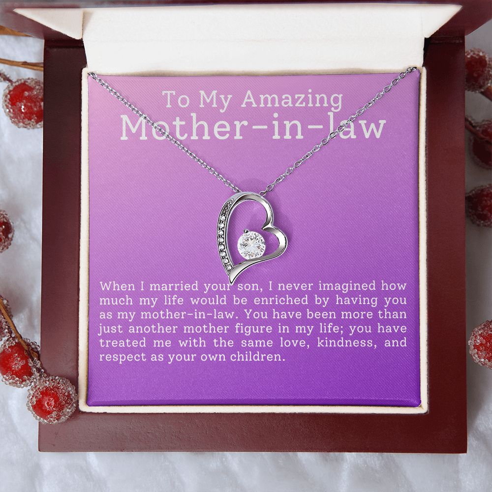 To My Amazing Mother-in-Law | Forever Love Necklace