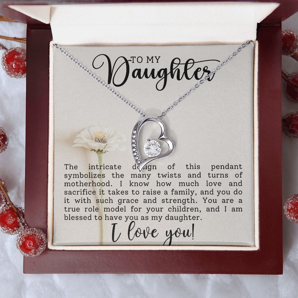 To My Daughter | Forever Love Necklace