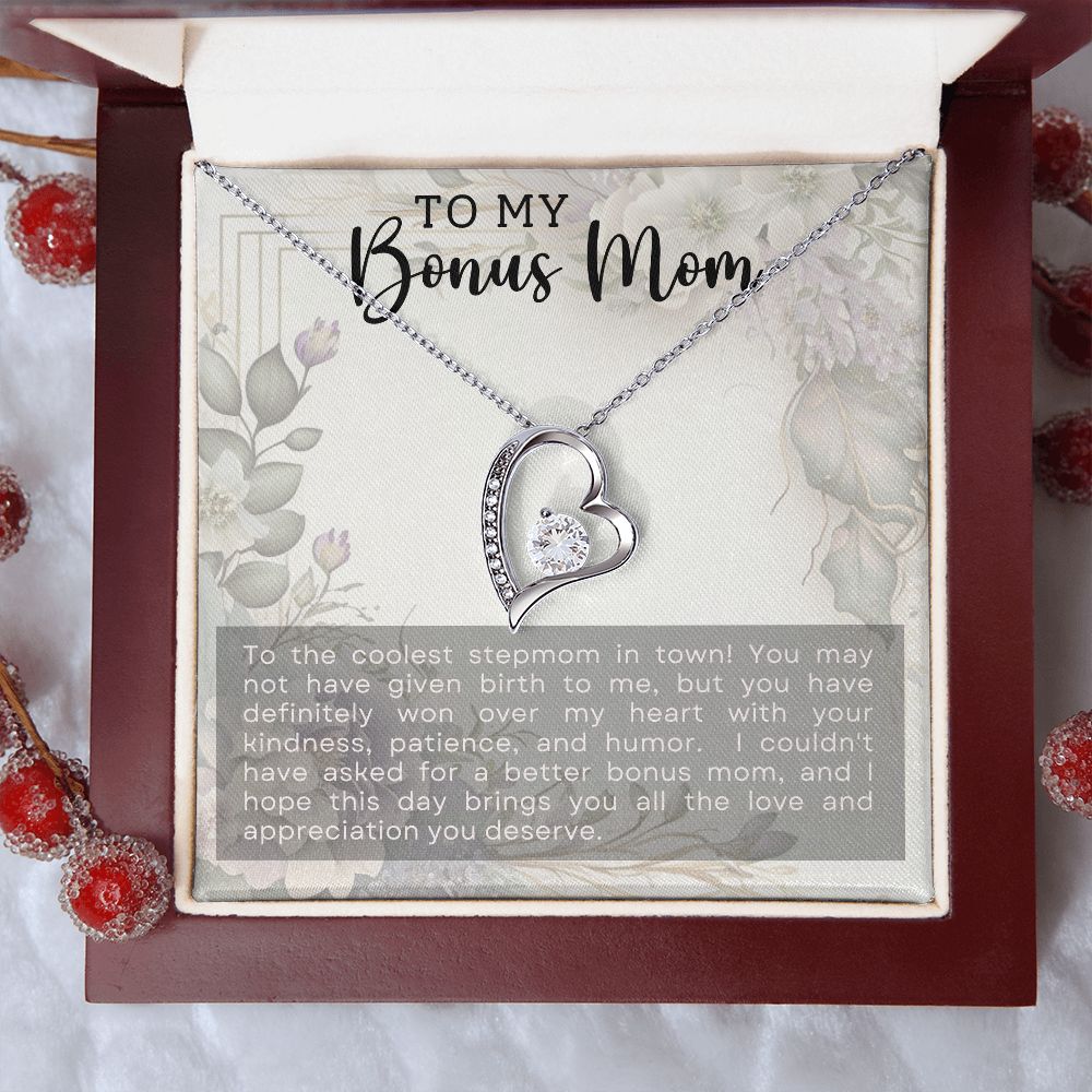 To My Bonus Mom | Forever Love Necklace