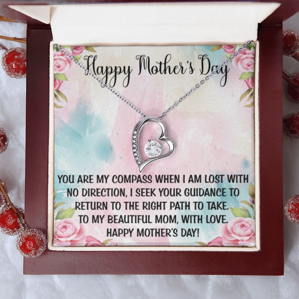Happy Mother's Day | Mothers Day Gifts, Gift From Daughter, Necklace For Mom, Mom Birthday Gift