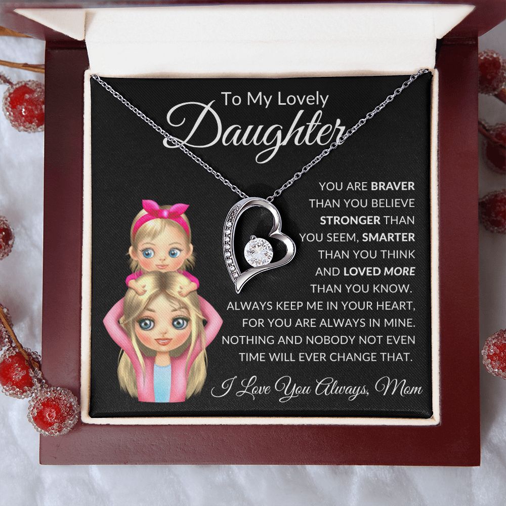 To My Daughter | Forever Love Necklace