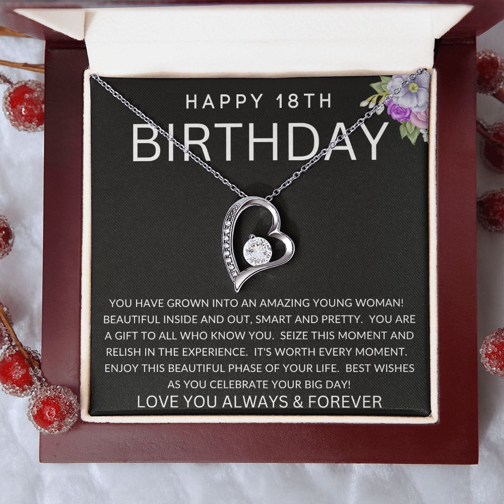 Happy 18th Birthday | Forever Love Necklace